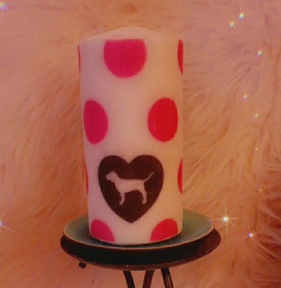 Victoria secret Pink candle (custom) - Picture 2 of 4